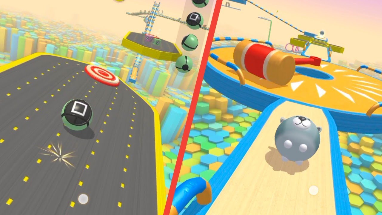 Action Balls - All Level 34-37, insane obstacles, Gameplay, Android IOS, SpeedRun