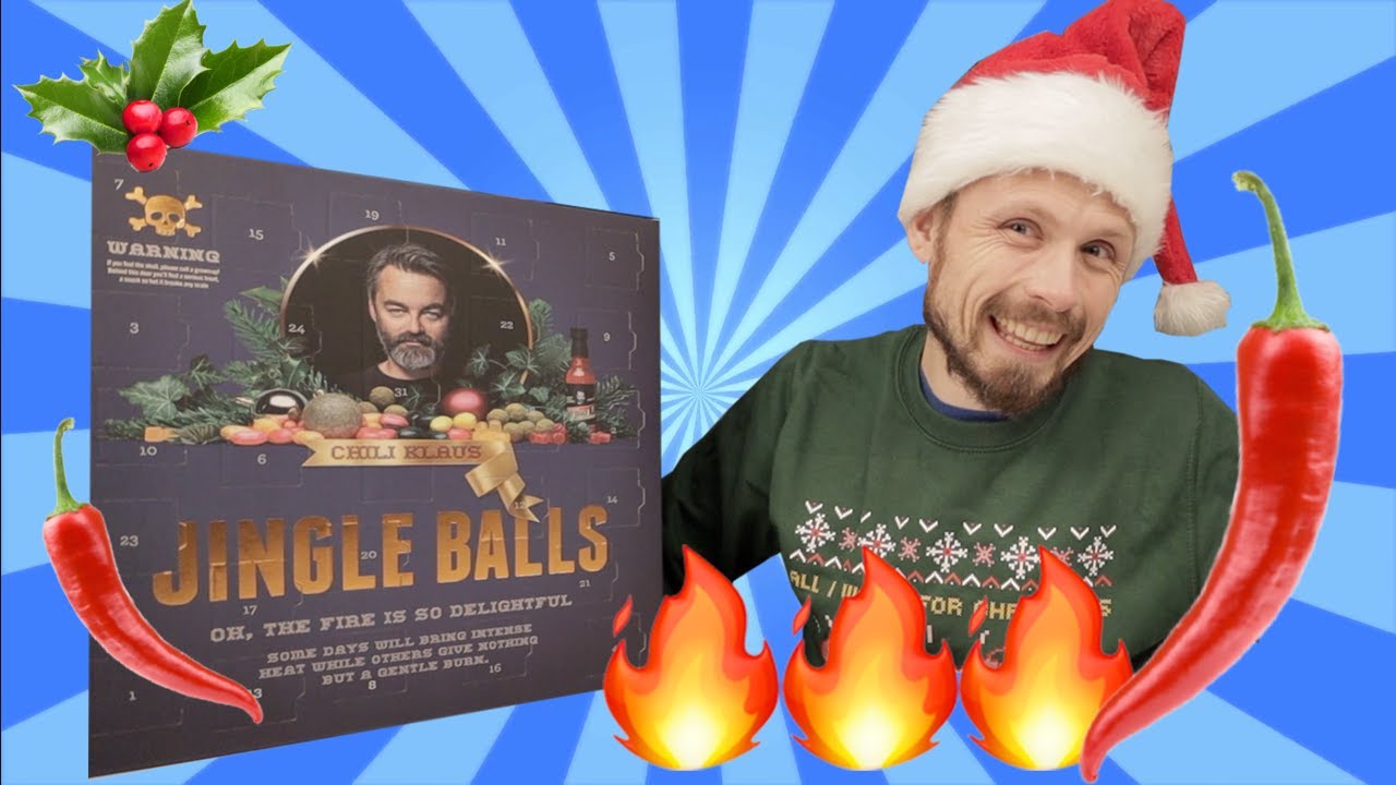 Spiser HELE Julekalenderen til Chili Klaus på 1 Time! - Julesmaken episode 10