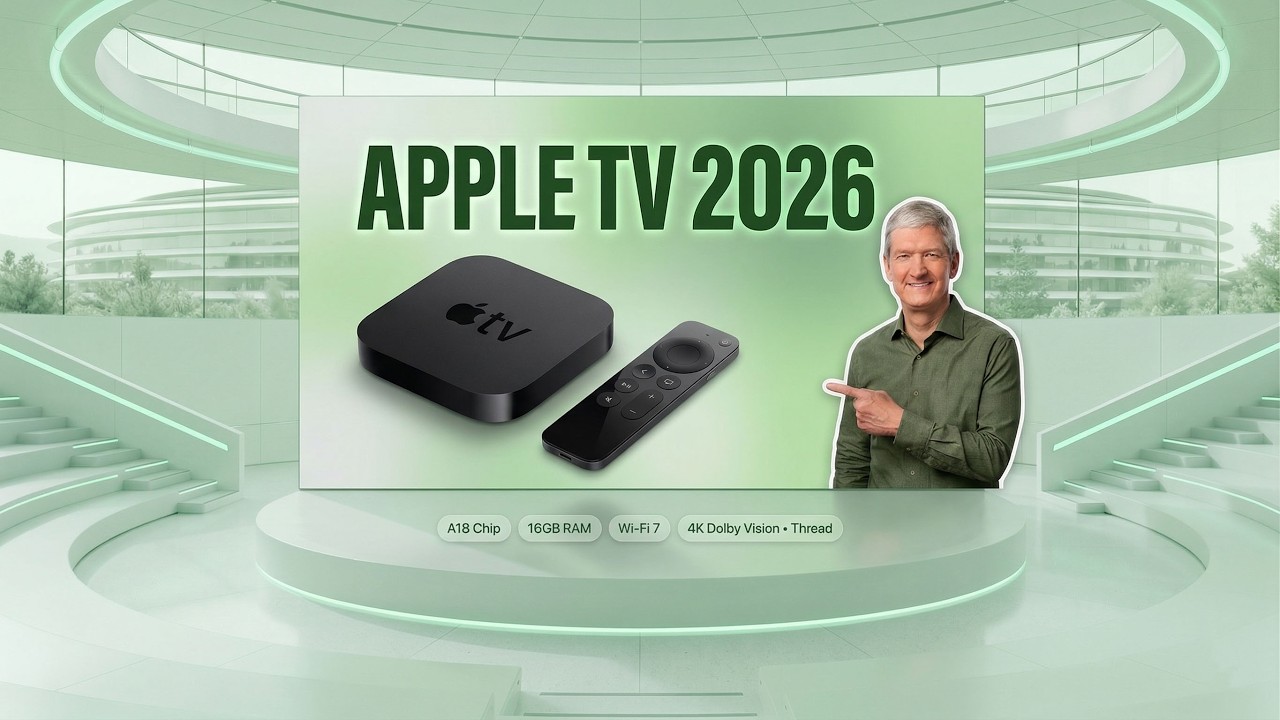 Apple TV 2026 LEAKS: Best Massive AI Features & Release Date!