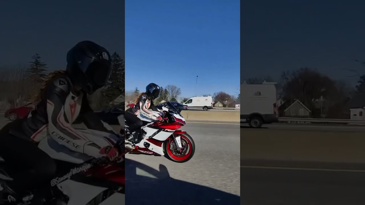 White Yamaha R6 Review,Top Speed,Sound Exhaust,Acceleration,Ride,Test Drive
