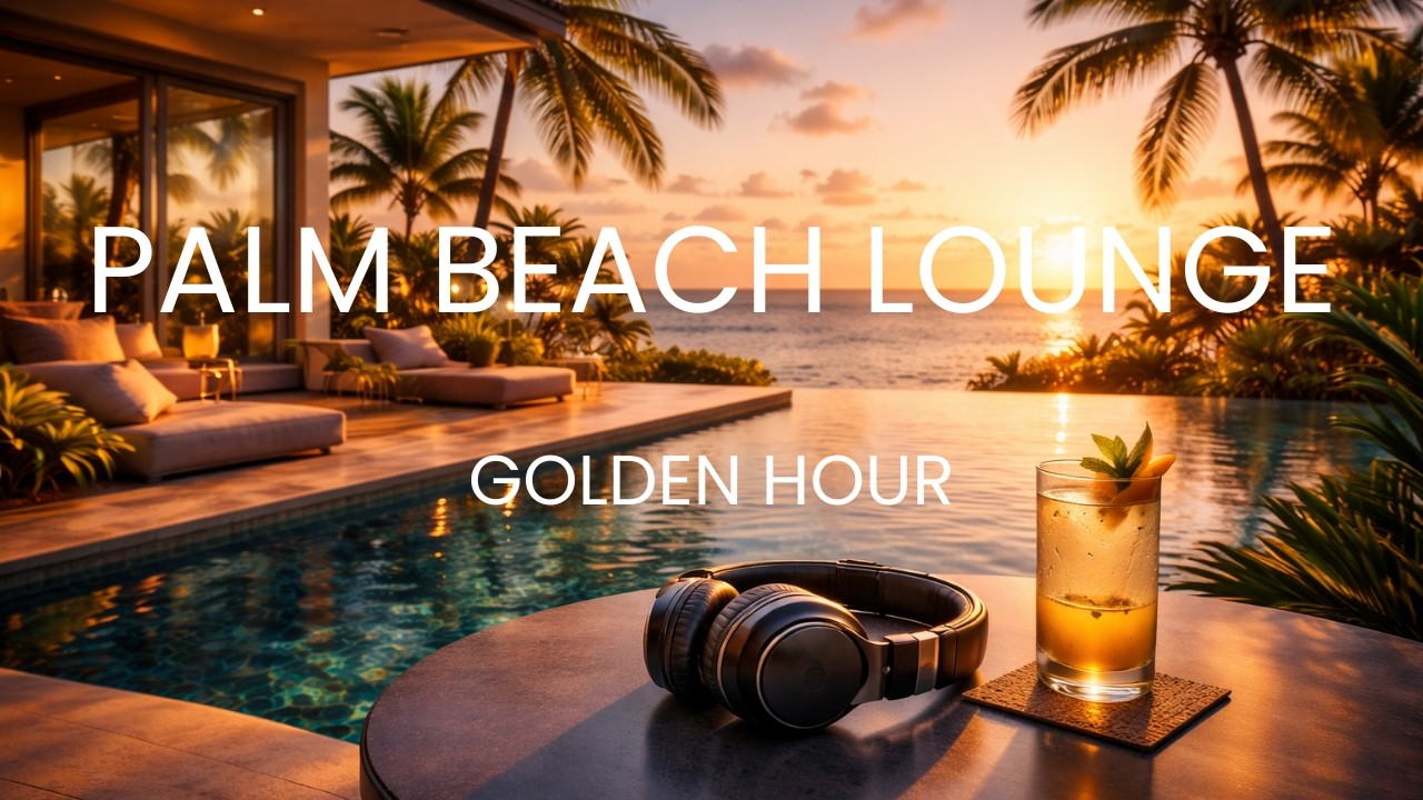 PALM BEACH LOUNGE | Golden Hour | Tropical Deep House & Bossa Nova Mix