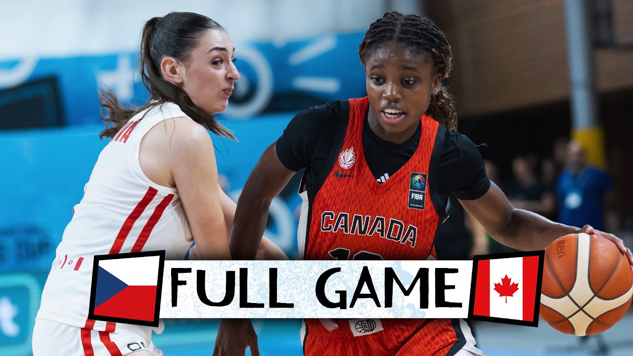 Round of 16 | Czechia v Canada | Full Basketball Game | FIBA U17 Women's Basketball World Cup 2026