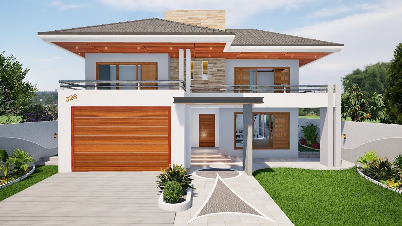 HERMOSA CASA AMERICANA 5 DORMITORIOS RVL CASAS 2025 (DISEÑO 7-10)