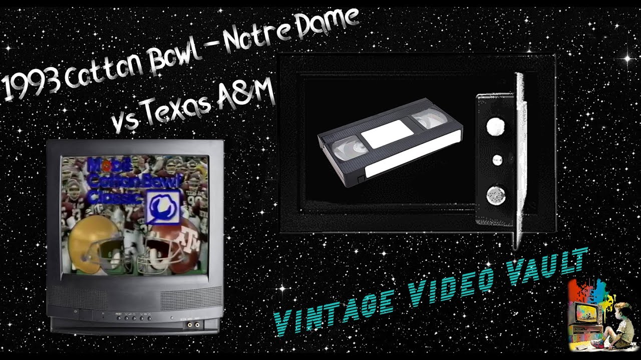 1993 Cotton Bowl - Notre Dame vs Texas A&M - NBC