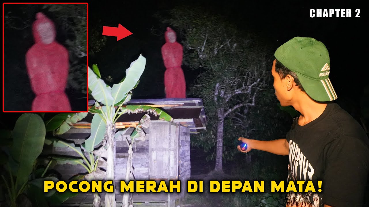 BERAKHIR TRAGIS! TERJEBAK DI TEROR POCONG MERAH,DI BANTAI SATU PERSATU! Part 2