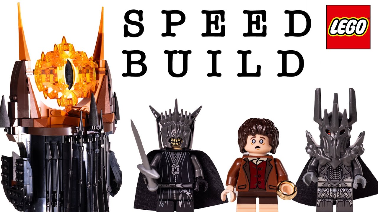 LEGO «Властелин колец Барад-Дюр-Спид», сборка 10333
