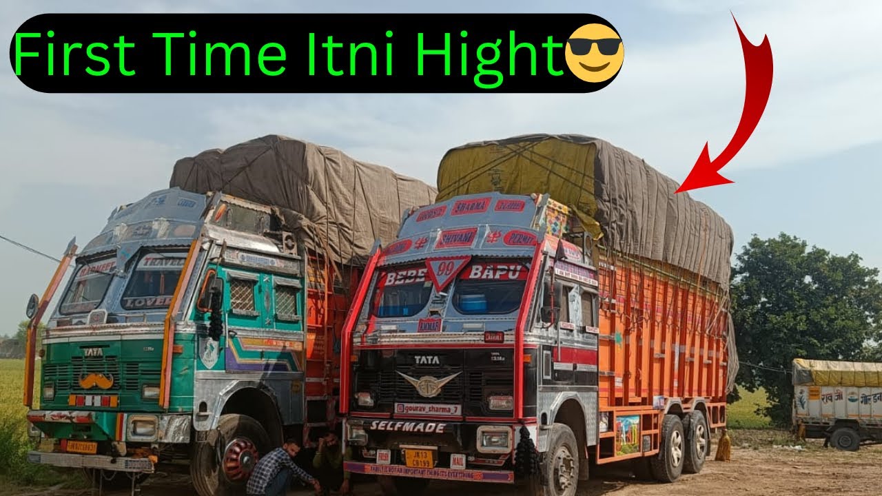First Time Itni High Wala Maal Load Kia | Long Trip JAANI Trip Jammu To 🤔🤔🤔 | Truck Driver Life