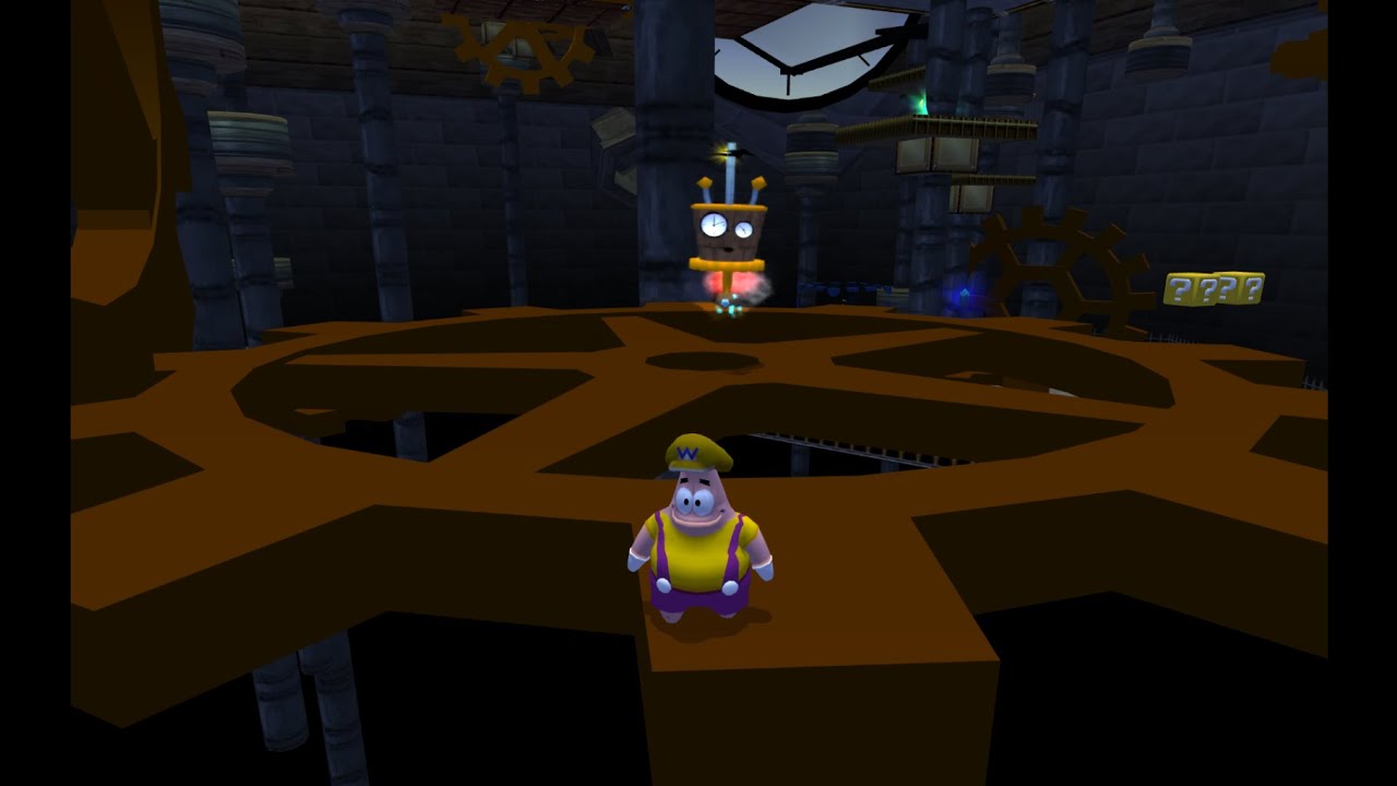 Clock Dimension v2 by ZepTea - Part One (Spongebob Movie Game Custom Level)