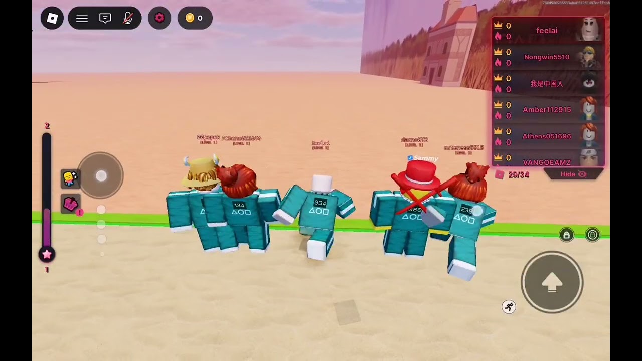 Indonesian feelai di Roblox mau main squid game😘😁