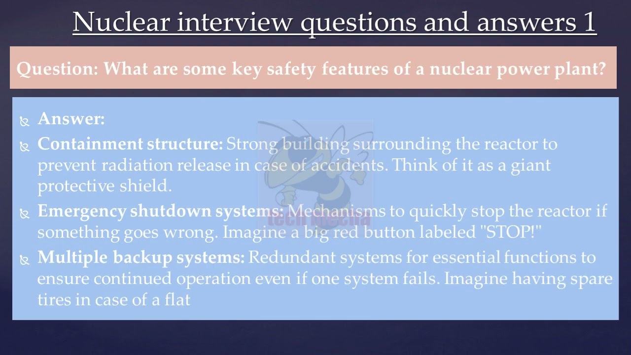 Nuclear Power Plant interview questions and answers  2025