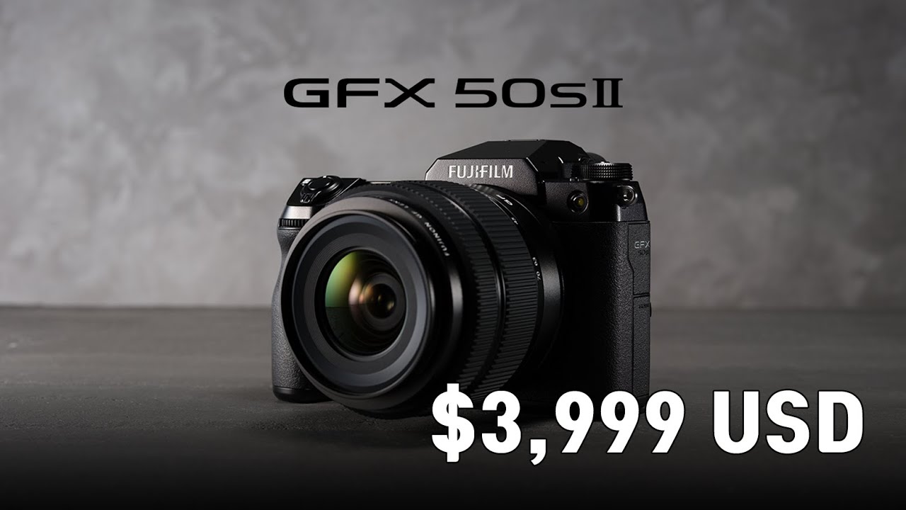 후지필름 라지포맷 카메라 GFX 50S II 중형카메라 Fujifilm GFX 50S II