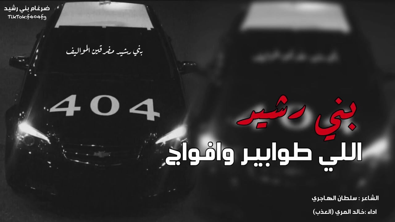 شيلة الرشايده - بني رشيد اللي طوابير وافواج - تاريخهم حد القنا و البساله ✔️