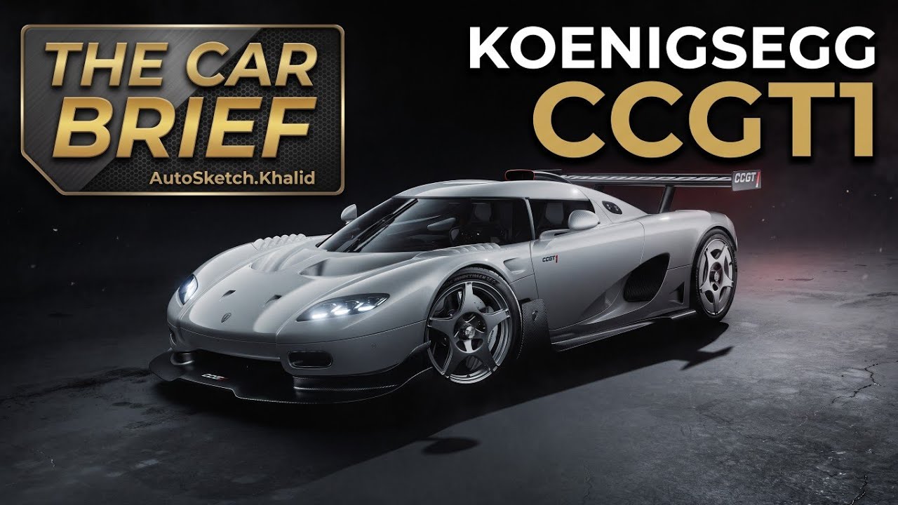 Абсолютно новый Koenigsegg CCGT1 2027 | Автообзор #Koenigsegg #CCGT1 #автообзор #обзоравто