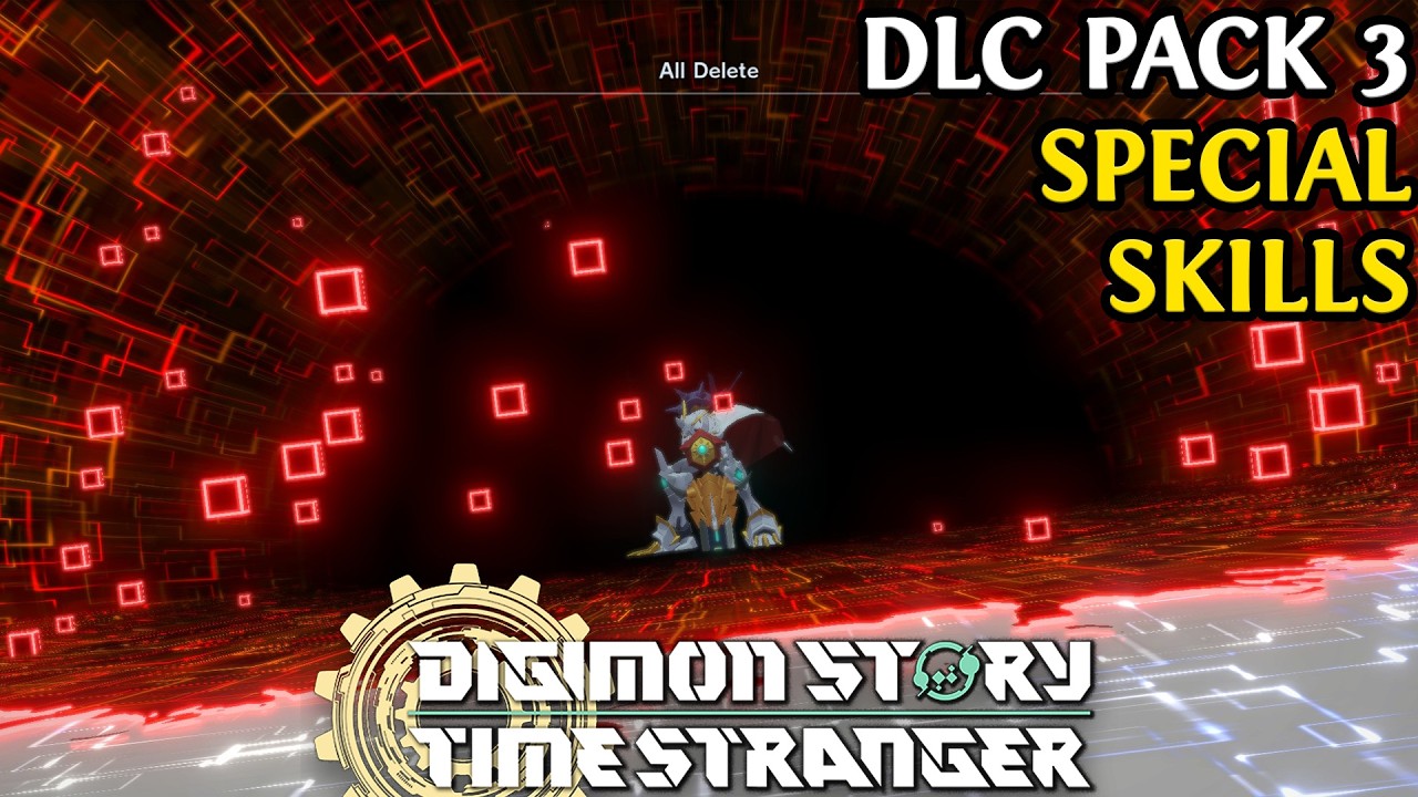 Все DLC-навыки Дигимонов | Digimon Story Time Stranger Pack 3 | Фирменные приёмы с использованием...