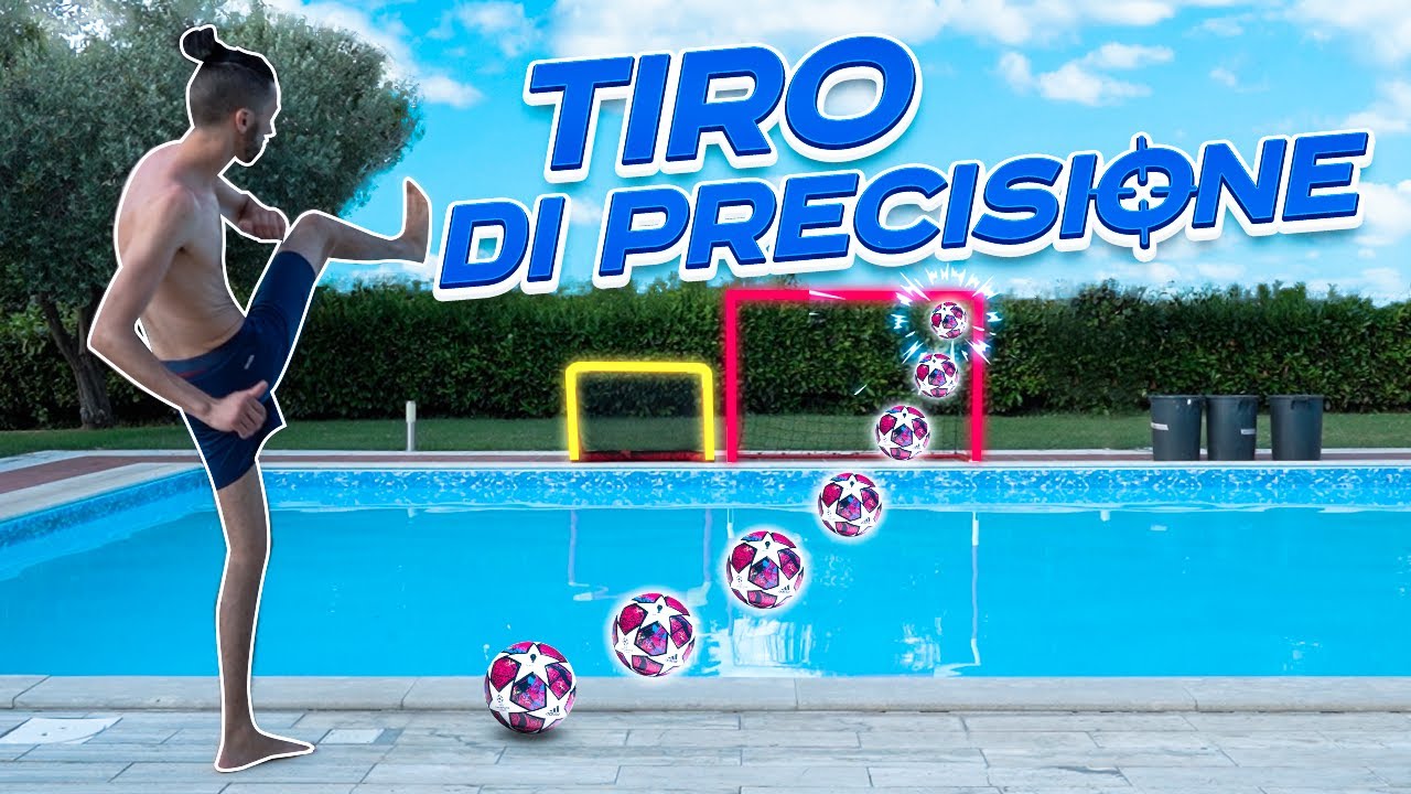 ⚽ TIRO di PRECISIONE CHALLENGE in PISCINA con gli ELITES!