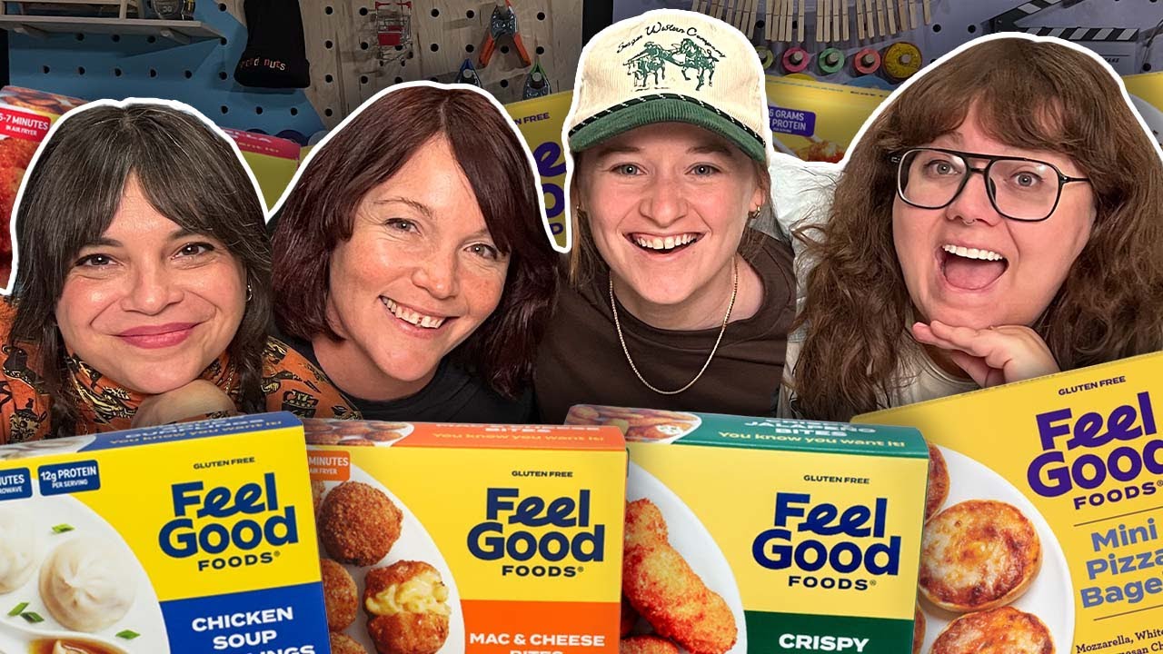 Tasting ALL the Gluten Free Feel Good Foods (Unedited Taste Test!)