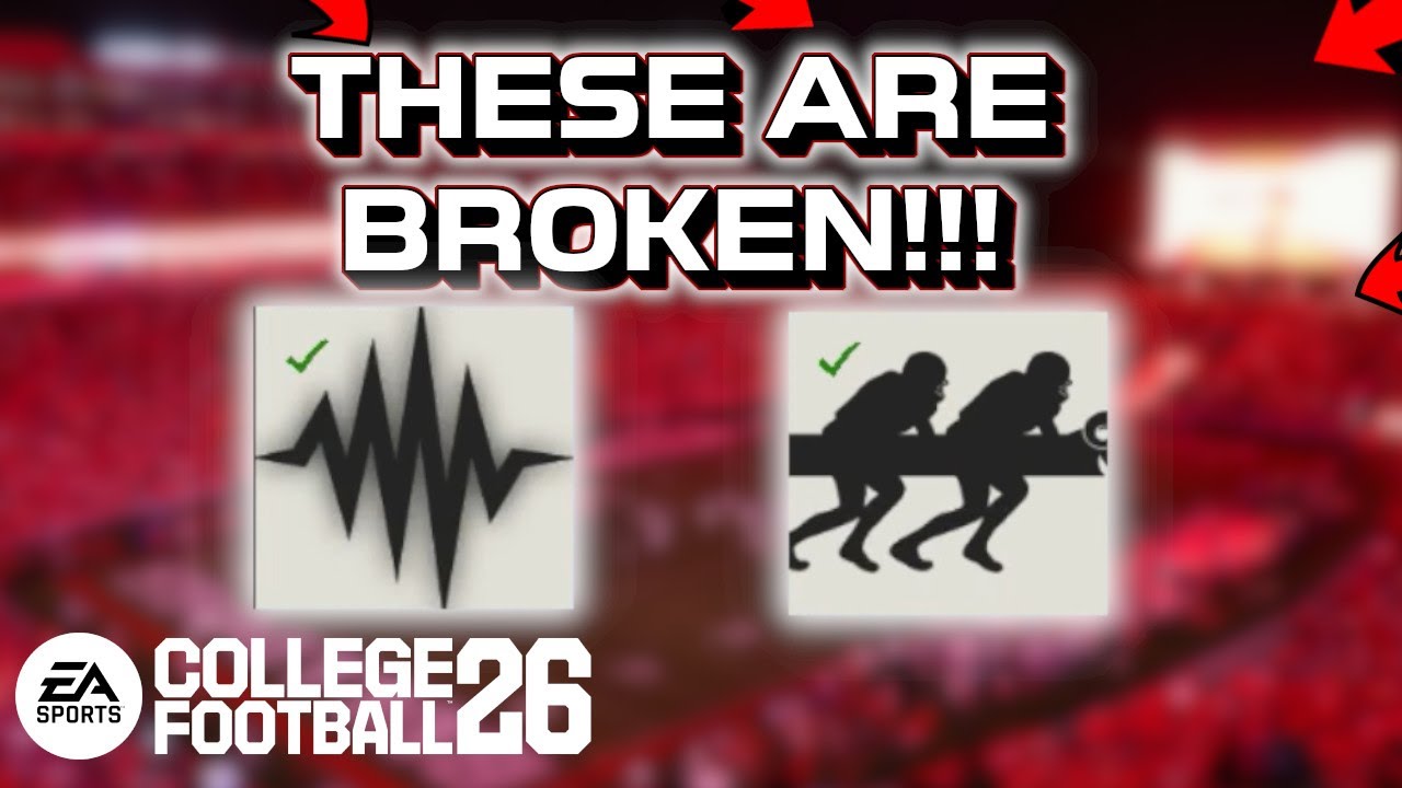 THE BEST ABILITIES IN COLLEGE FOOTBALL 26! THESE ARE BROKEN!