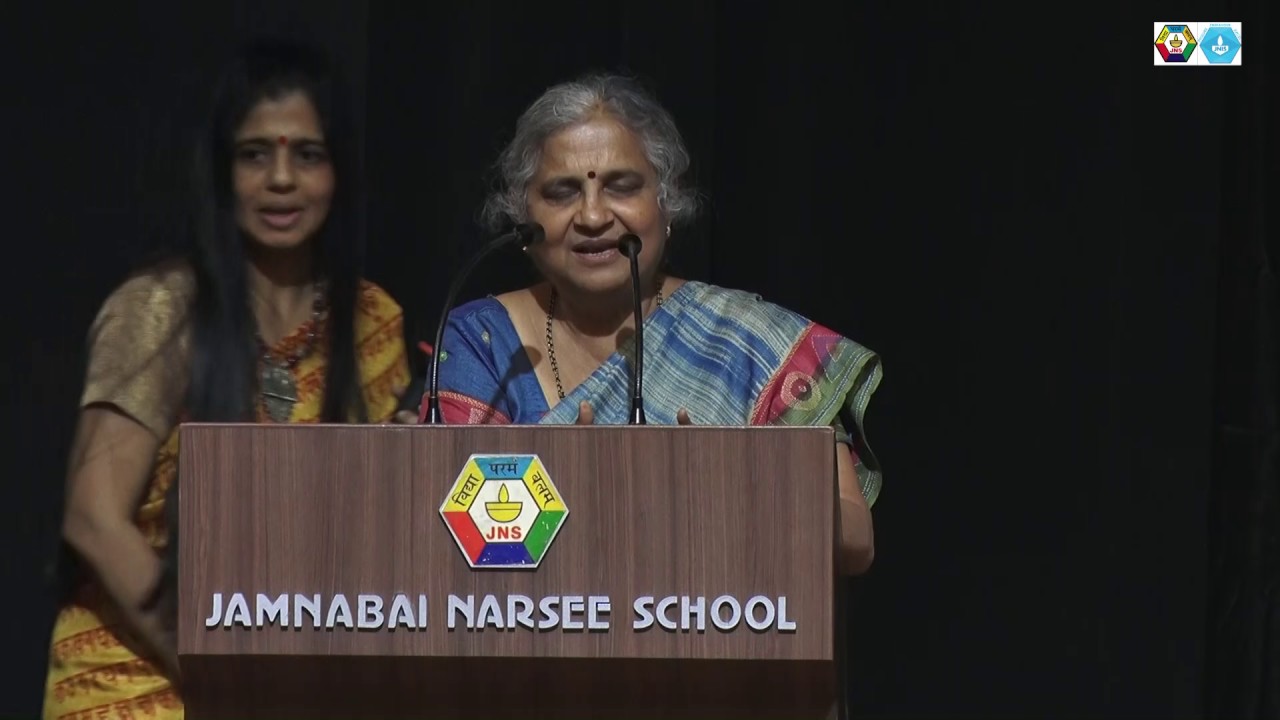 Mrs. Sudha Murty at Jamnabai Narsee Campus