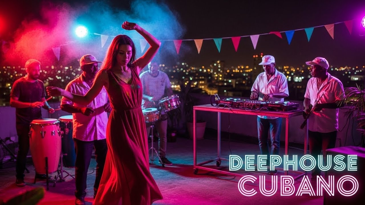 Dark Cuban Rooftop Deep House Sessions | PAUZA, DJ Chus, FNX Omar | Havana Nights #88