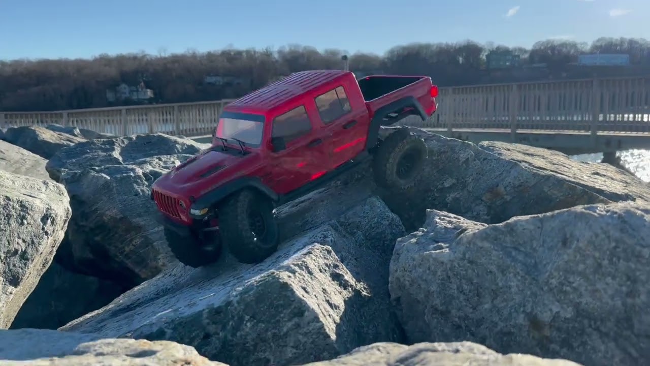 AXIAL JT JEEP GLADIATOR: SVT 3 GEAR ADAPTER (BOWHOUSERC.COM) #axial #axialscx10iii #axialadventure