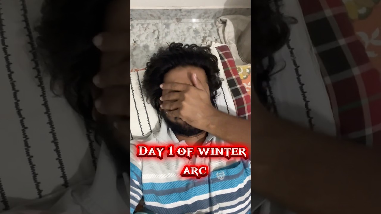 Day 1 of winter arc ✅🏏❤️