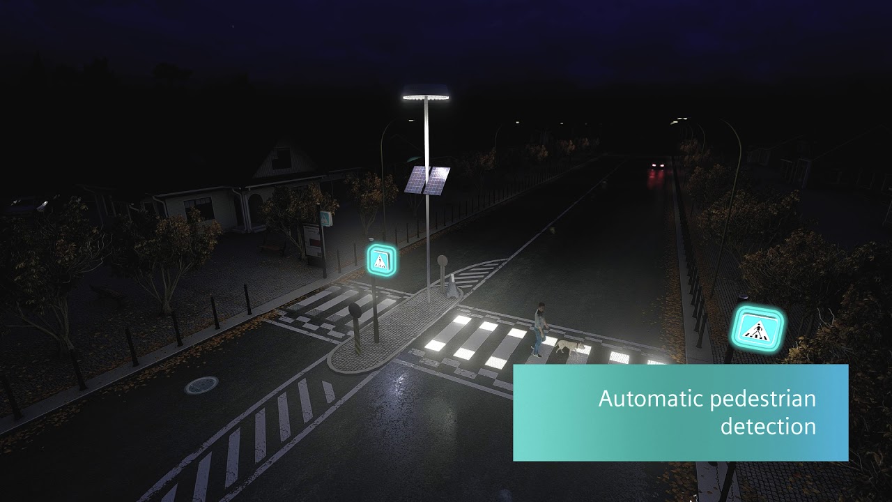 Siemens developed an autonomous solution to increase safety on zebra crossings!