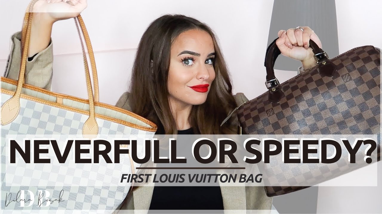 Louis Vuitton Neverfull MM versus Louis Vuitton Speedy 30 | Which one should you get?