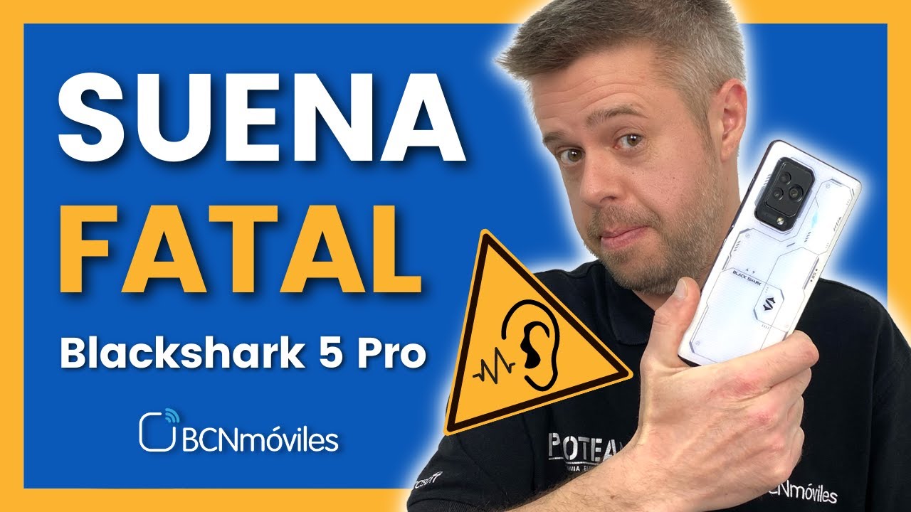 ⚠️ ALTAVOZ ROTO en un BLACKSHARK 5 PRO ⚠️ ¡LO HA REVENTADO!😱
