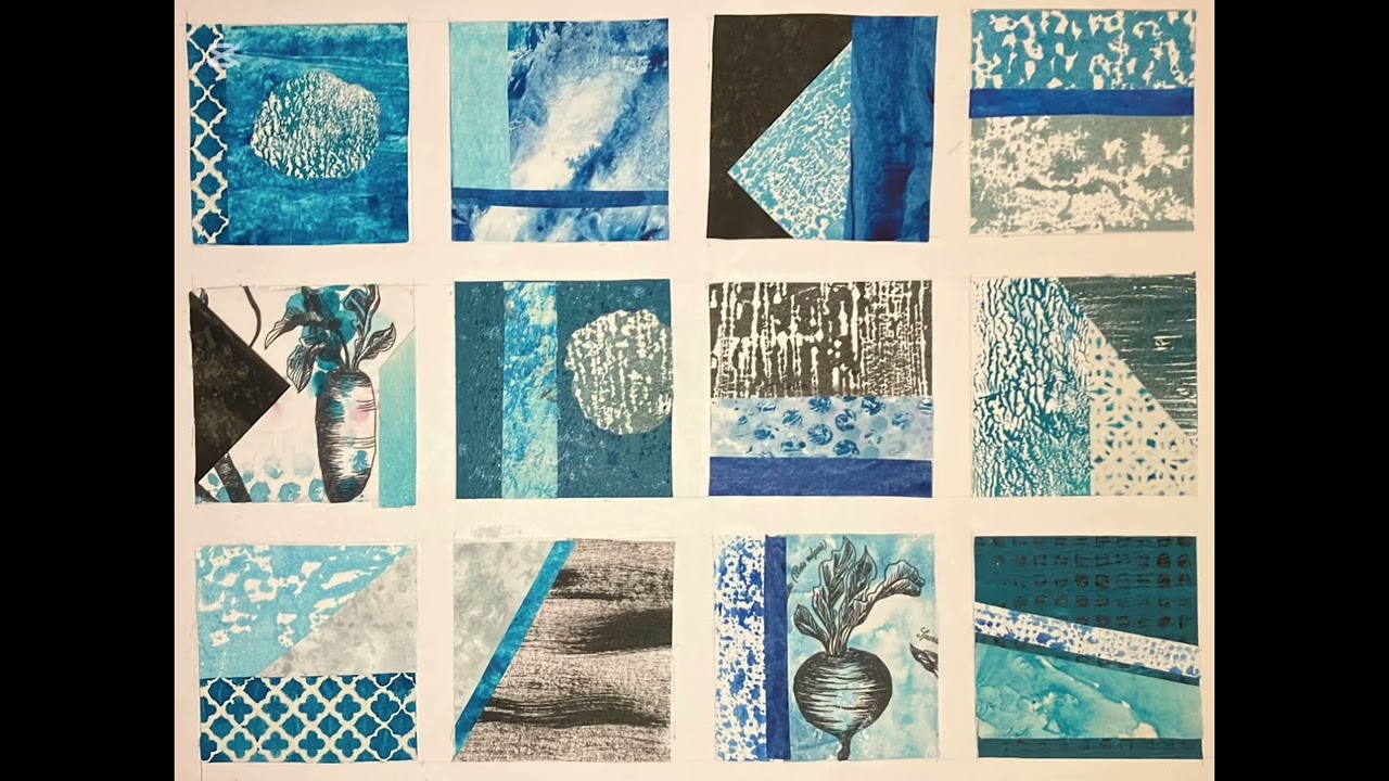 I did a collage course with Cathrine Rains. It was 11 days and I loved it 🥰