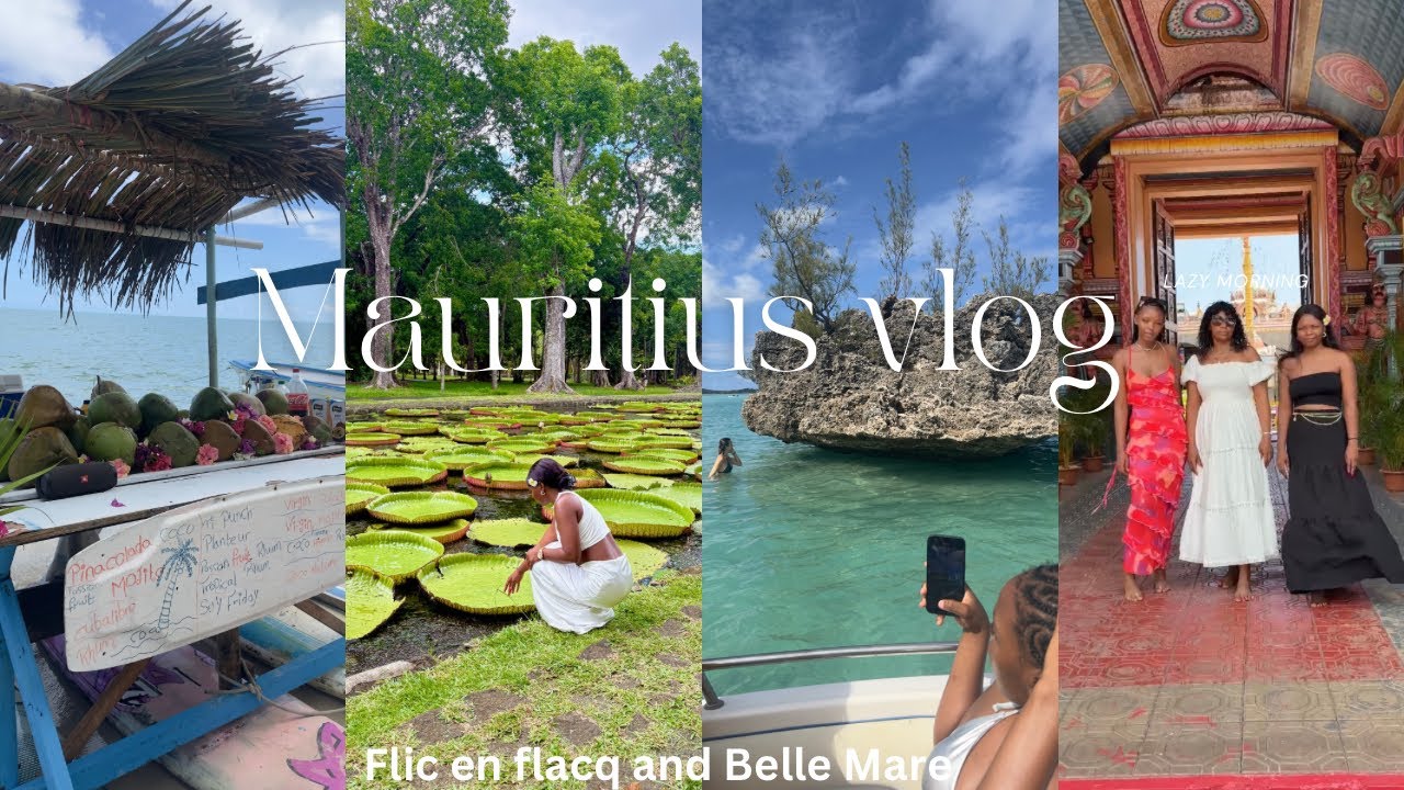 Vlog: Mauritius vacation, flic en flacq and Belle Mare #vlog #southafricanyoutuber