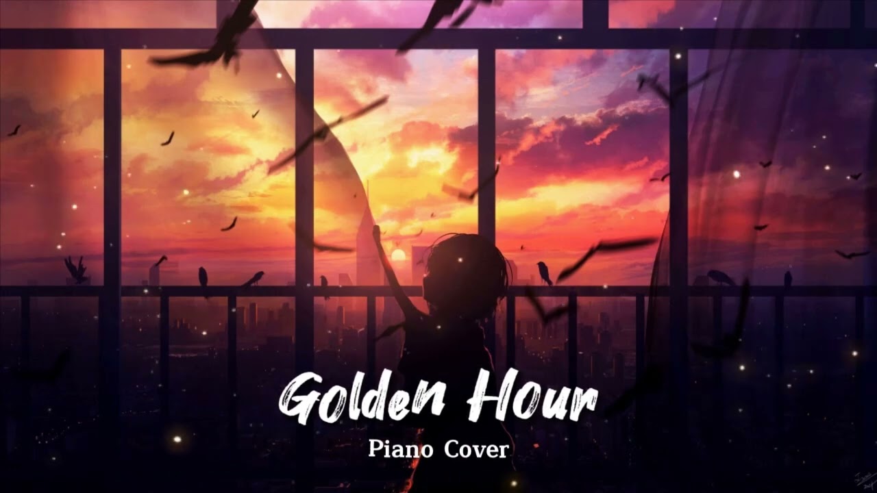 JVKE - Golden Hour 1 Hour [ Relaxing With Piano ] TikTok ♫ #goldenhour #tiktok #piano #jvke