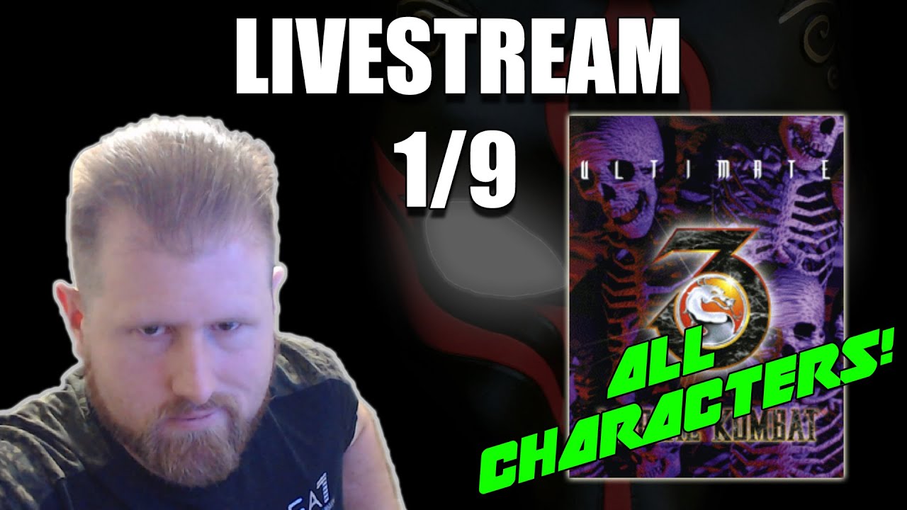 Ultimate Mortal Kombat 3 (Arcade) - Speedrun - ALL CHARACTERS!