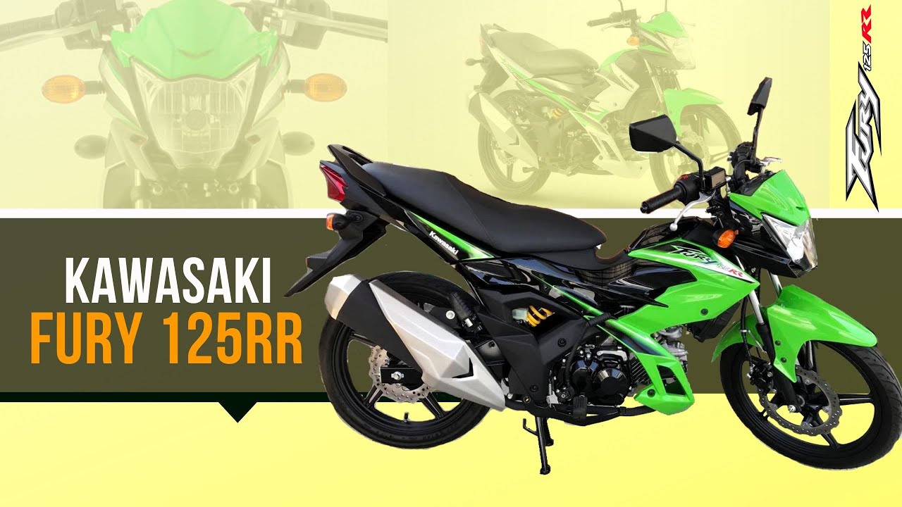 New Kawasaki Fury 125 RR 2021 Model  (Green)