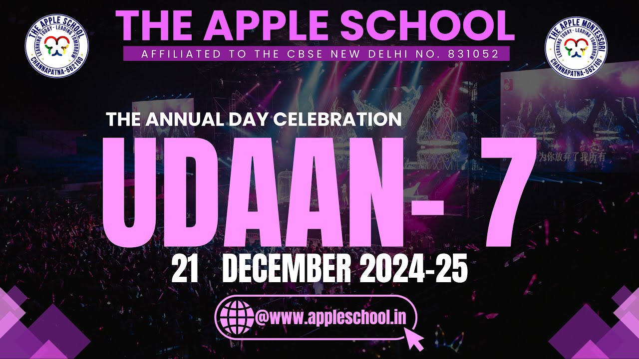 UDAAN - 7  (The annual day celebration)  @theappleschool2086