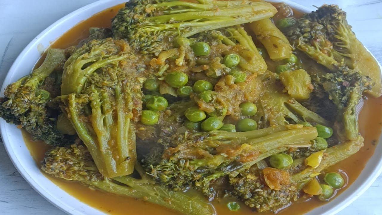 दो चम्मच तेल में बनने वाली ब्रोकली की सब्जी |Broccoli ki Sabji | 
