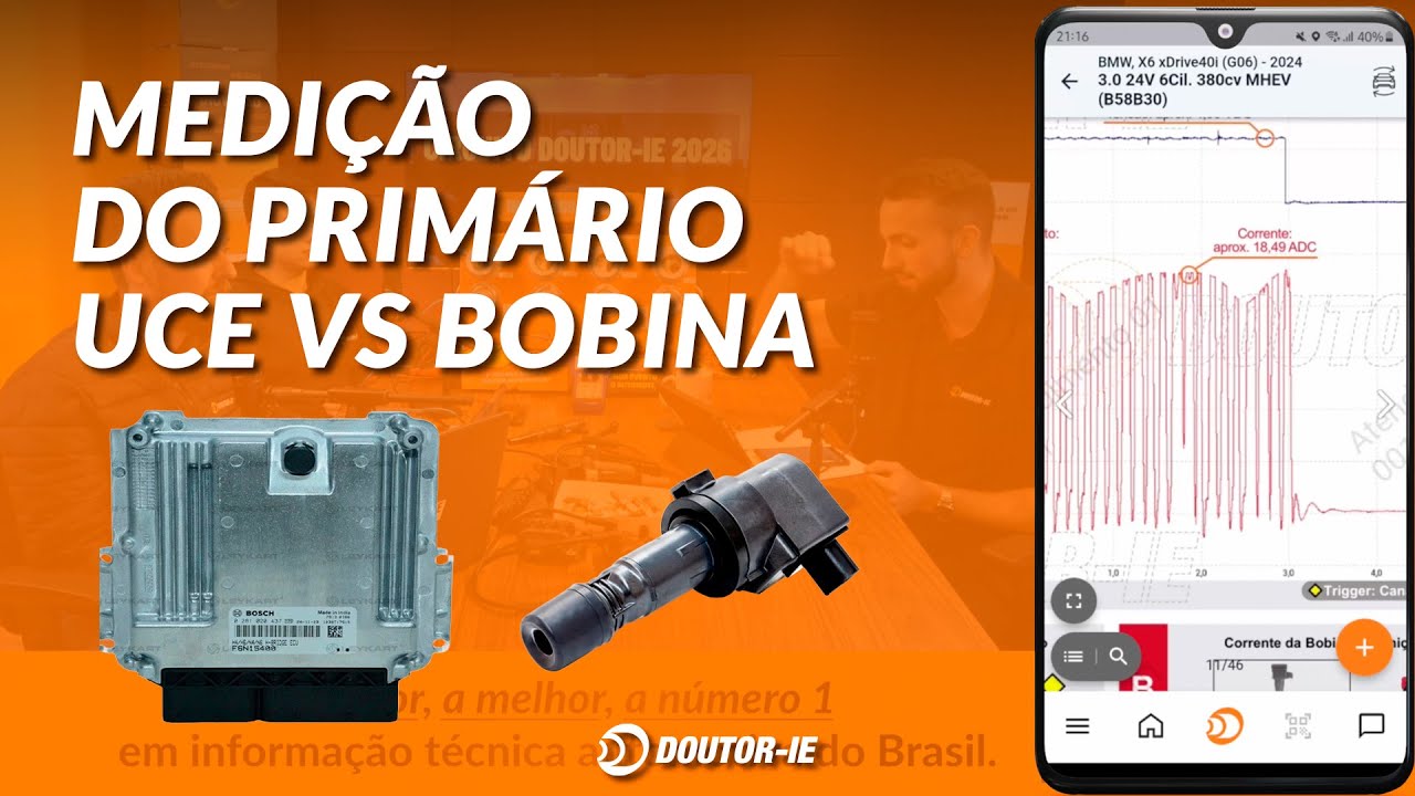 Medir primário de ignição: UCE x Bobina - Qual a diferença?