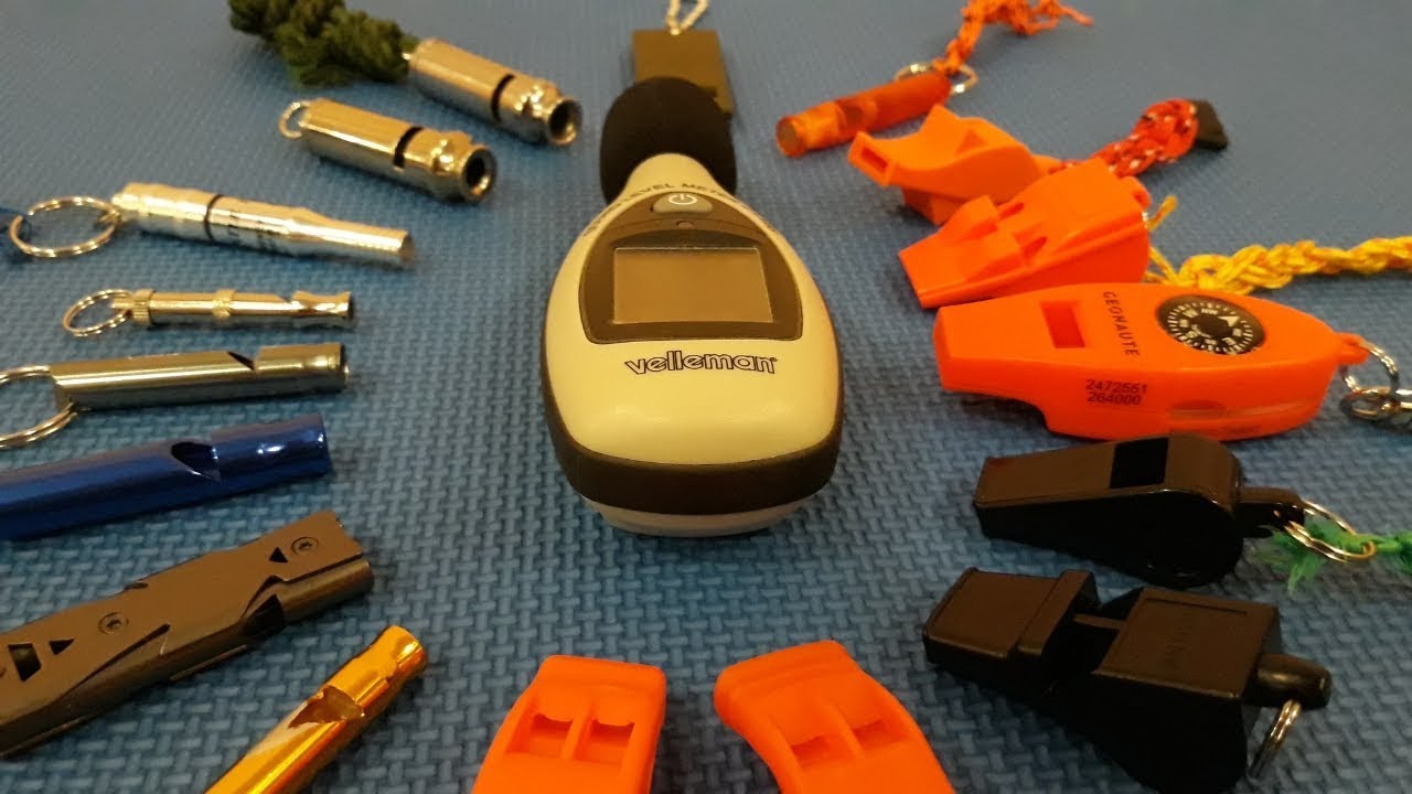 Silbatos - Comparativa - 01 - Whistles
