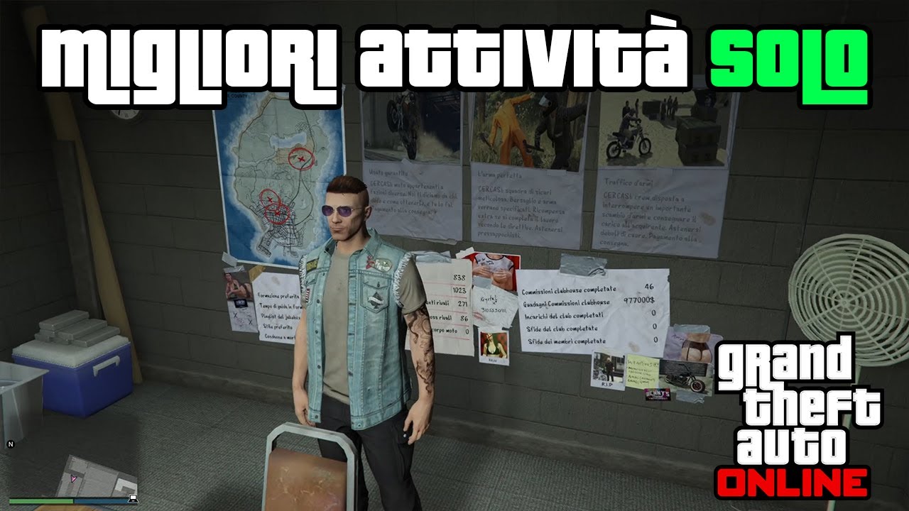 Come fare soldi da SOLO - Migliori attività - GTA ONLINE ITA