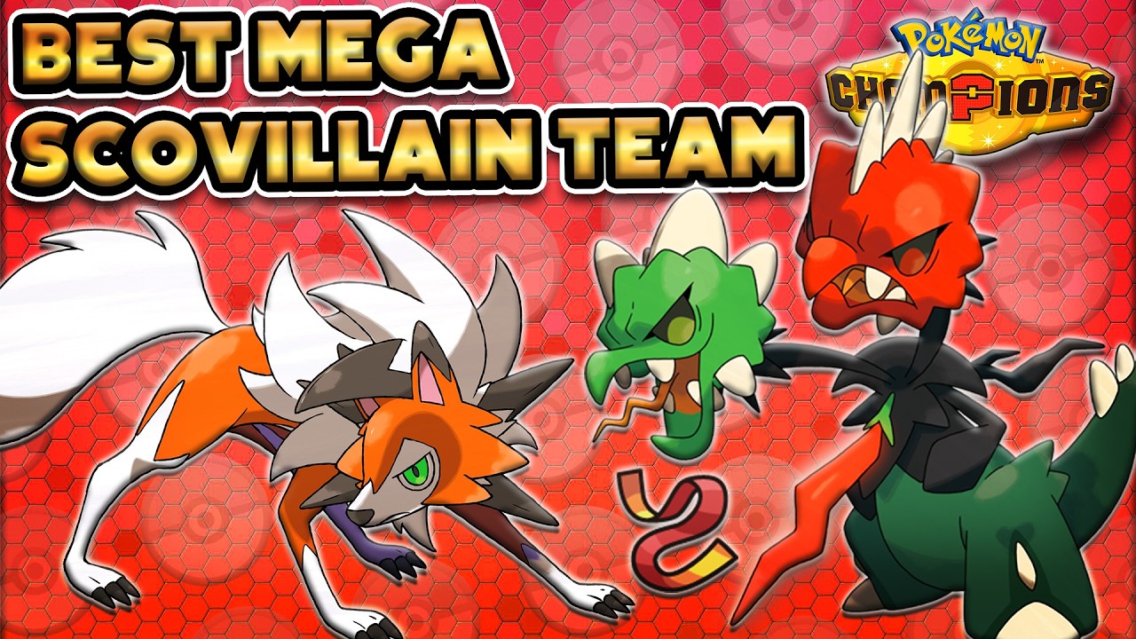 У MEGA SCOVILLAIN ЛУЧШАЯ СПОСОБНОСТЬ в Pok&eacute;mon Champions