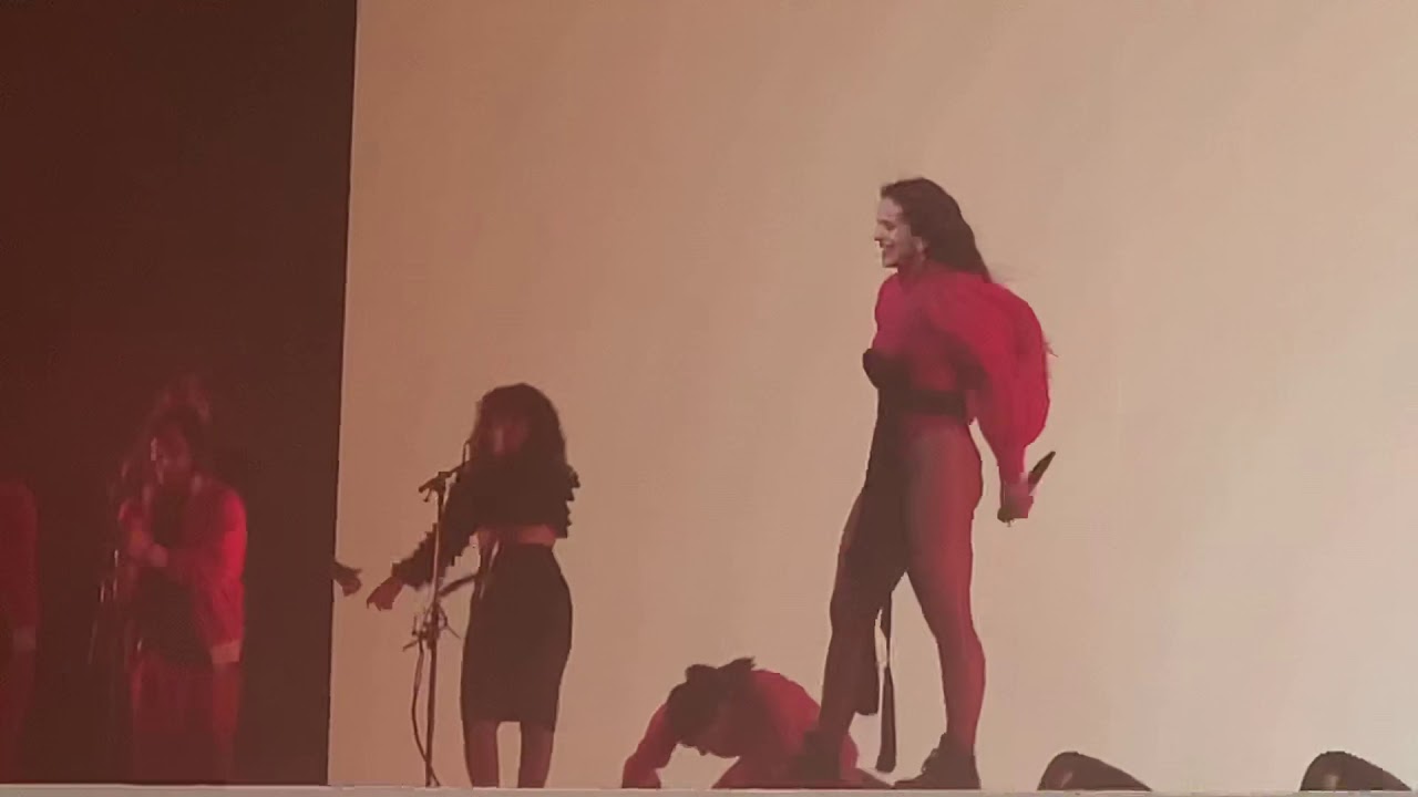 ROSALÍA | Intro + Pienso en tu mirá [Live at El Mal Querer Tour in Barcelona]