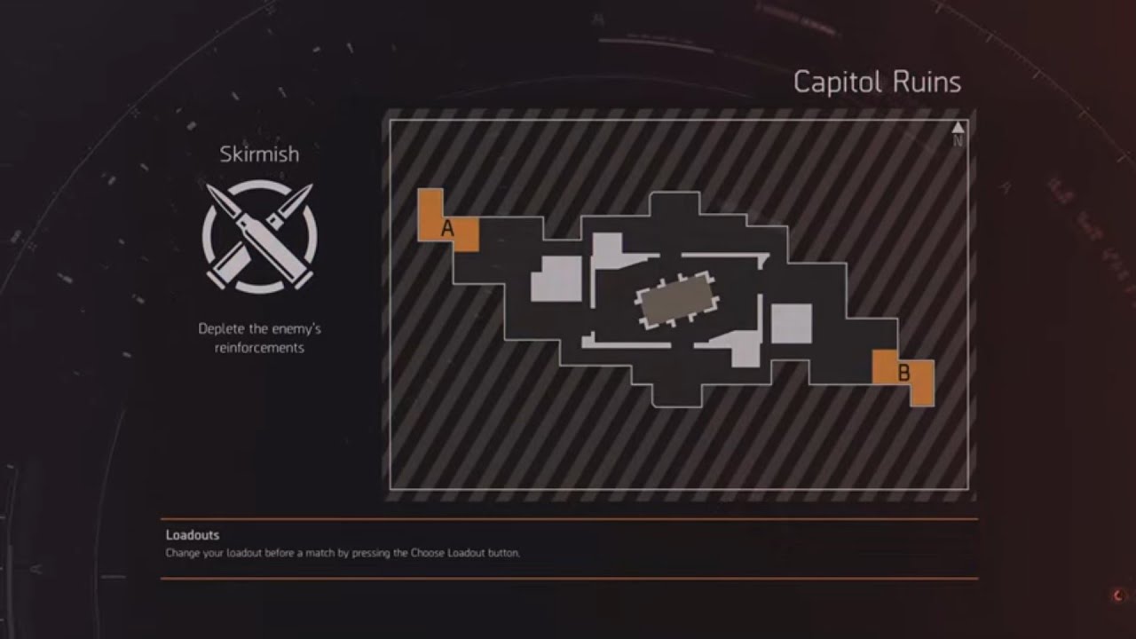 Tom Clancy's The Division 2 Conflict Skirmish Capitol Ruins 