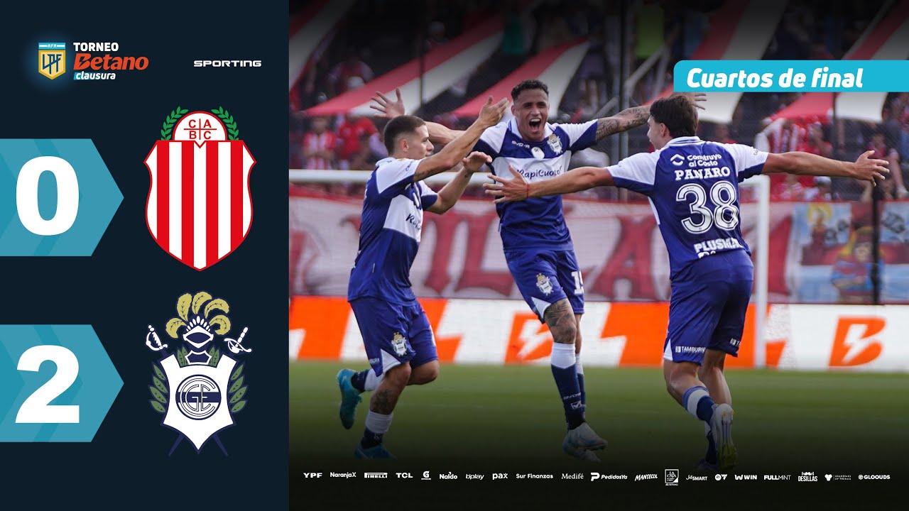 BARRACAS 0 - 2 GIMNASIA | Resumen del partido | #TorneoBetano Clausura 2025