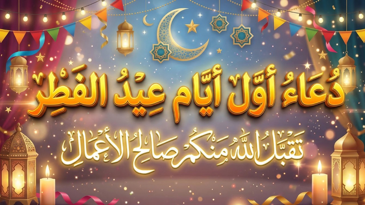دعاء في يوم الجمعة المستجاب دعاء اول ايام عيد الفطر للرزق والشفاء العاجل وقضاء الحوائج 🤲