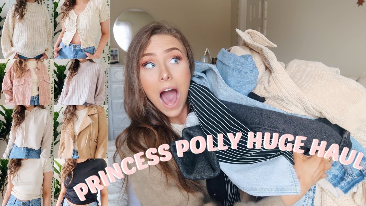 HUGE PRINCESS POLLY WINTER TRY ON HAUL | JEANS, SWEATERS, OUTWEAR & MORE!