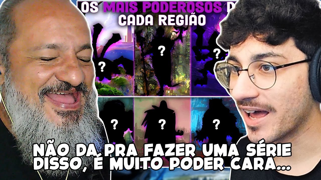 FÃ DE ARCANE SE SURPREENDE AO VER OS 3 MAIS FORTES DE CADA REGIÃO PT.2 e 3 | REACT