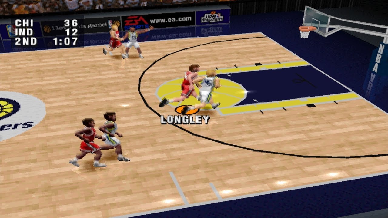 NBA Live 96 (PS1 Gameplay)
