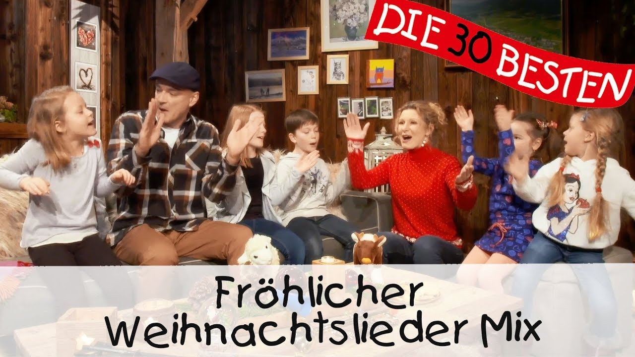 ⛄️ Fröhlicher Weihnachtslieder Mix für Kinder || Kinderlieder
