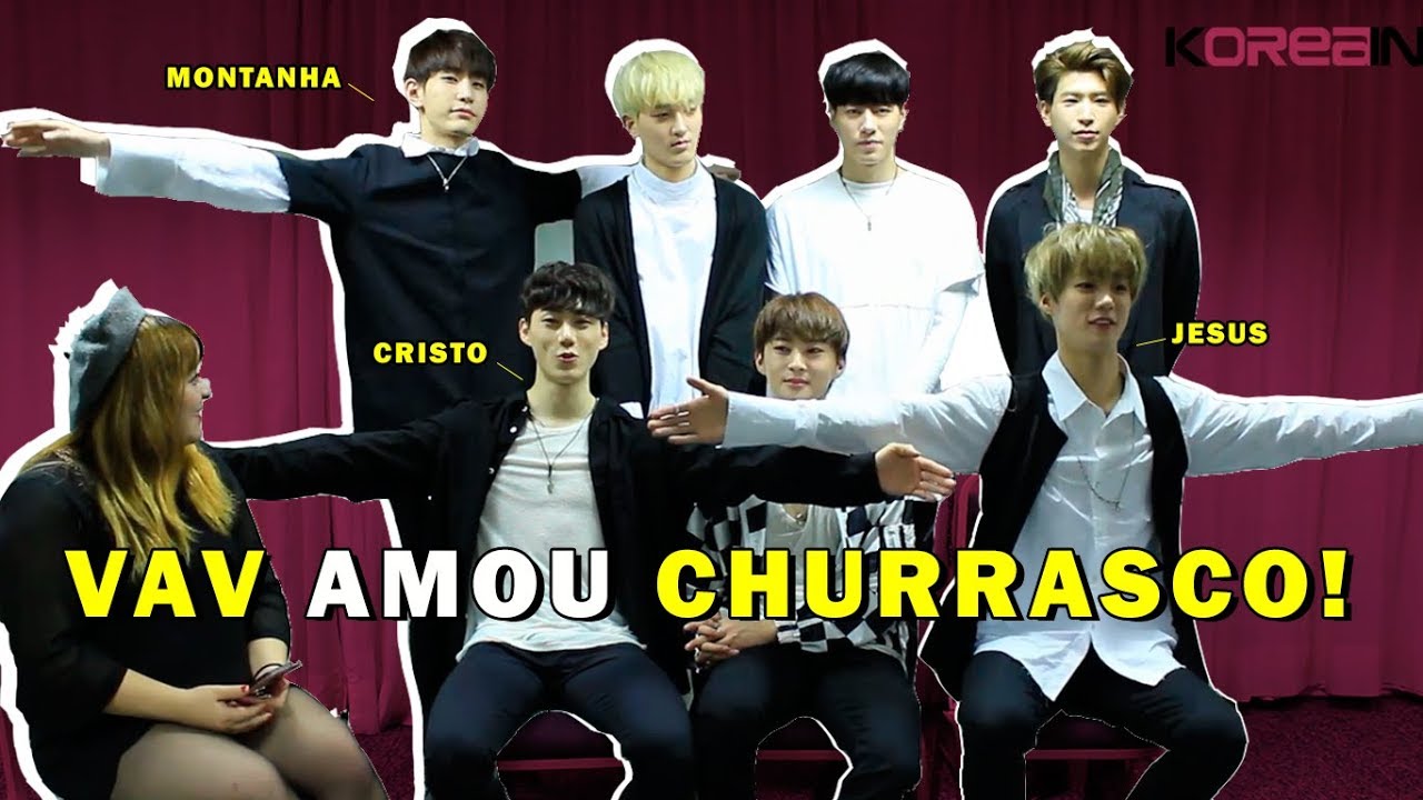 ÍDOLO COREANO responde comentários de FÃS BRASILEIROS feat VAV | #VAVnoKpopAmino