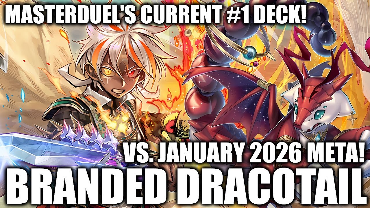 (Master Duel) FUSION IS #1 ON LADDER - 60-Card Branded Dracotail (January 2026)