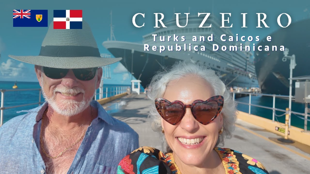 Parte 2 - CRUZEIRO com Rubia e Bill - Conhecendo um povo lindo e feliz na Republica Dominicana!